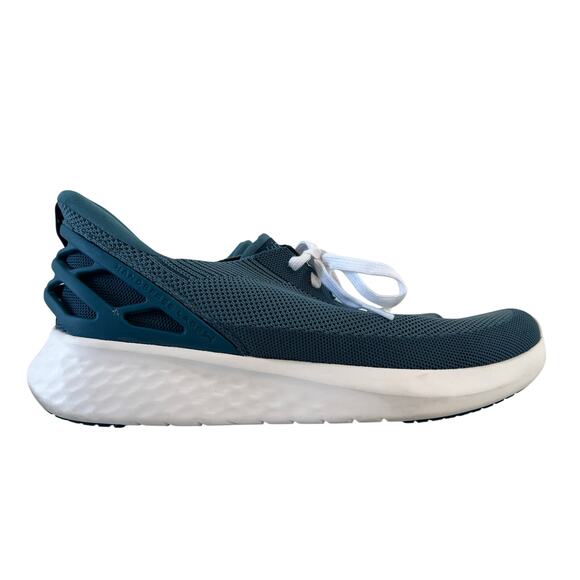 Kizik Athens Doterra Slip On Sneakers Mens 10 Womens 11.5 Deep Sea Blue - Picture 3 of 13